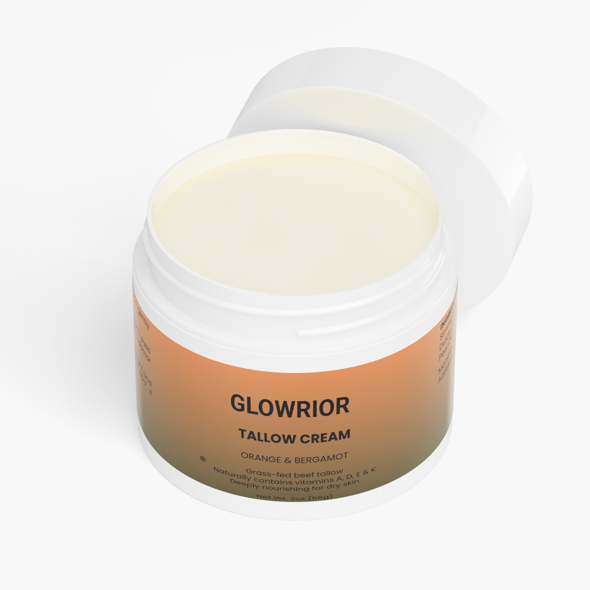 Tallow Cream Orange & Bergamot